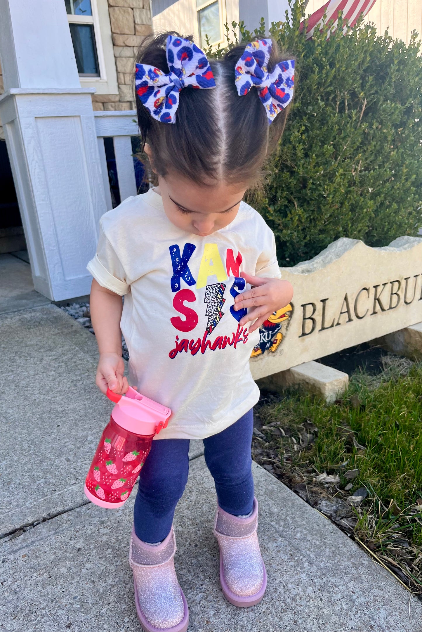 Kansas Leopard Tee