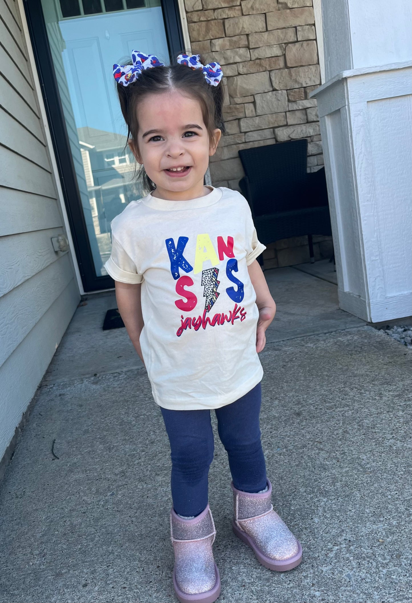 Kansas Leopard Tee