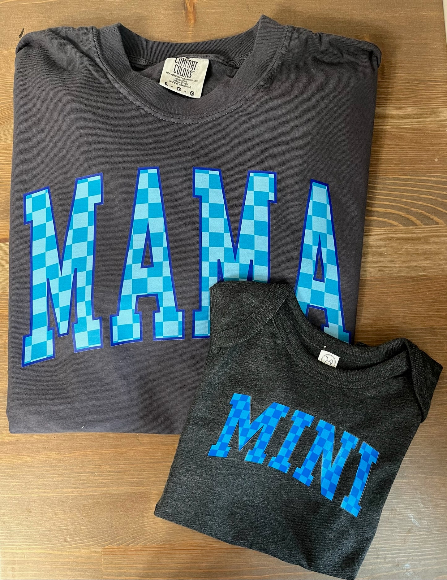 MAMA Checkered Tee