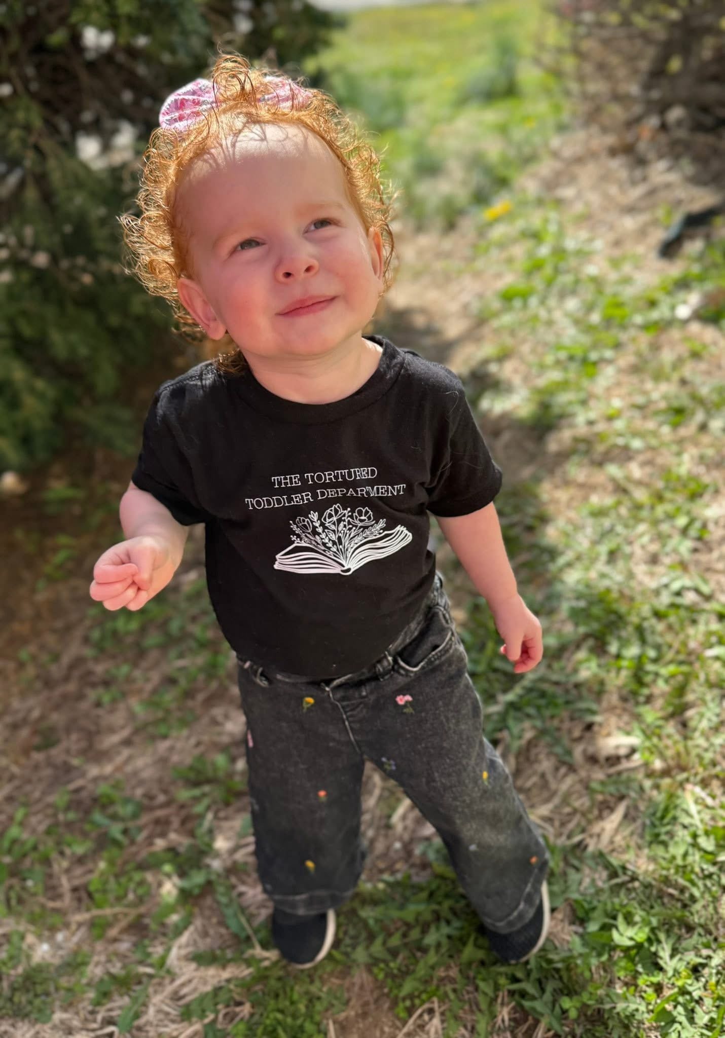 Tortured Toddler Black Tee