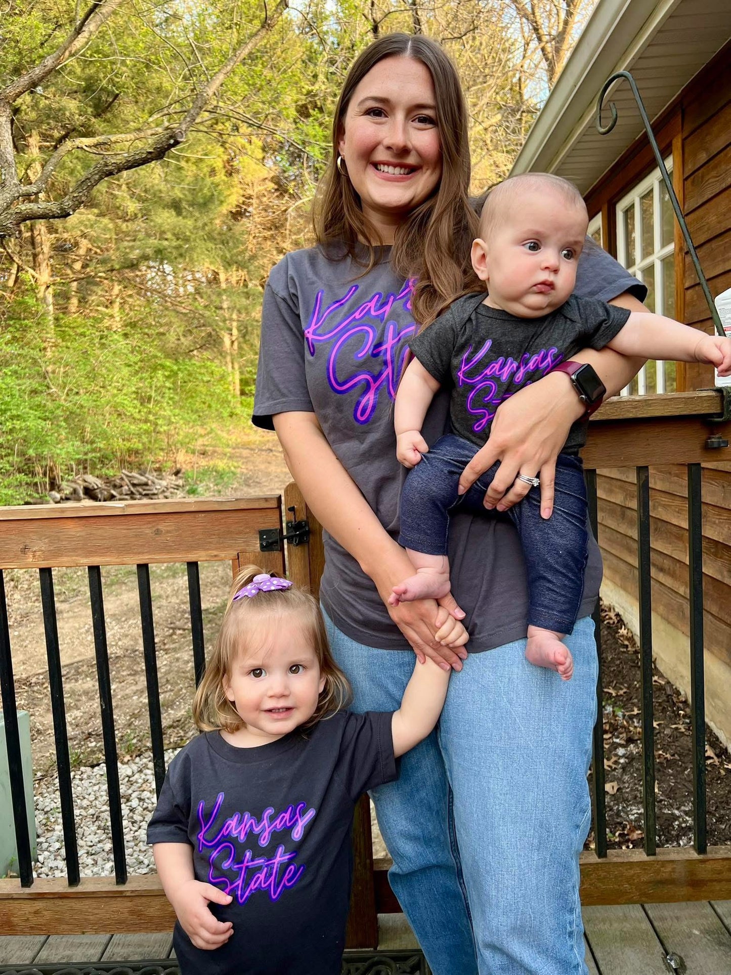 Kansas State Neon Tee