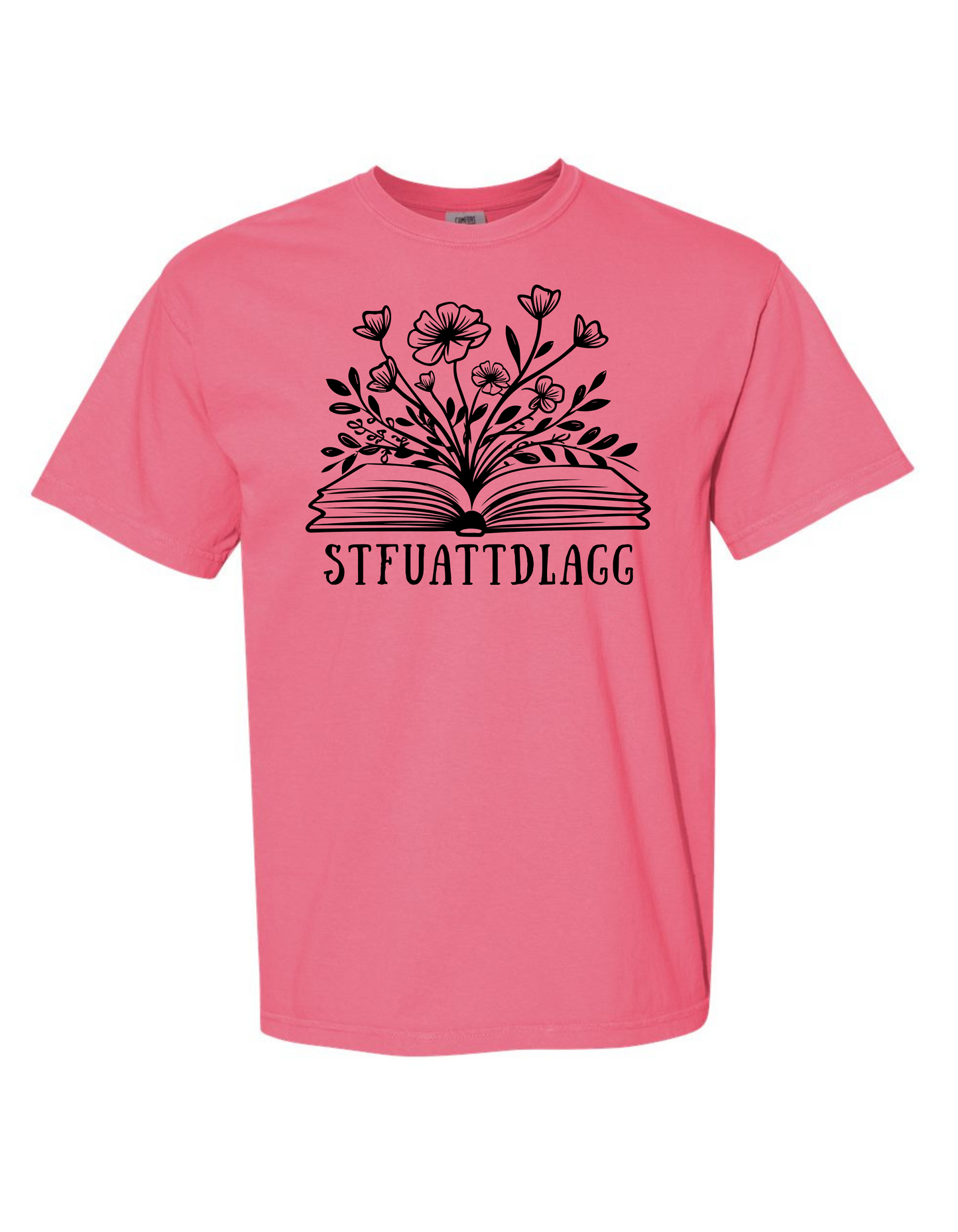 STFUATTDLAGG Floral Book Tee