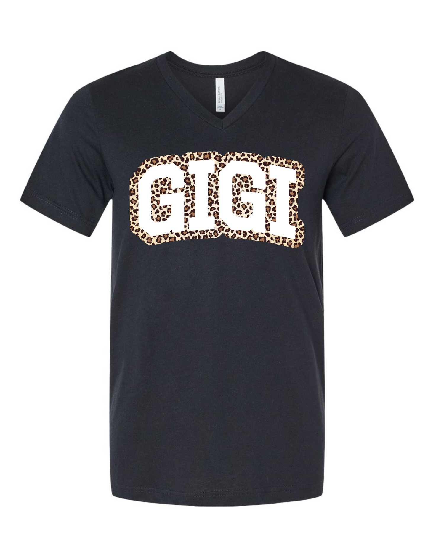 GIGI Cheetah V-Neck Tee