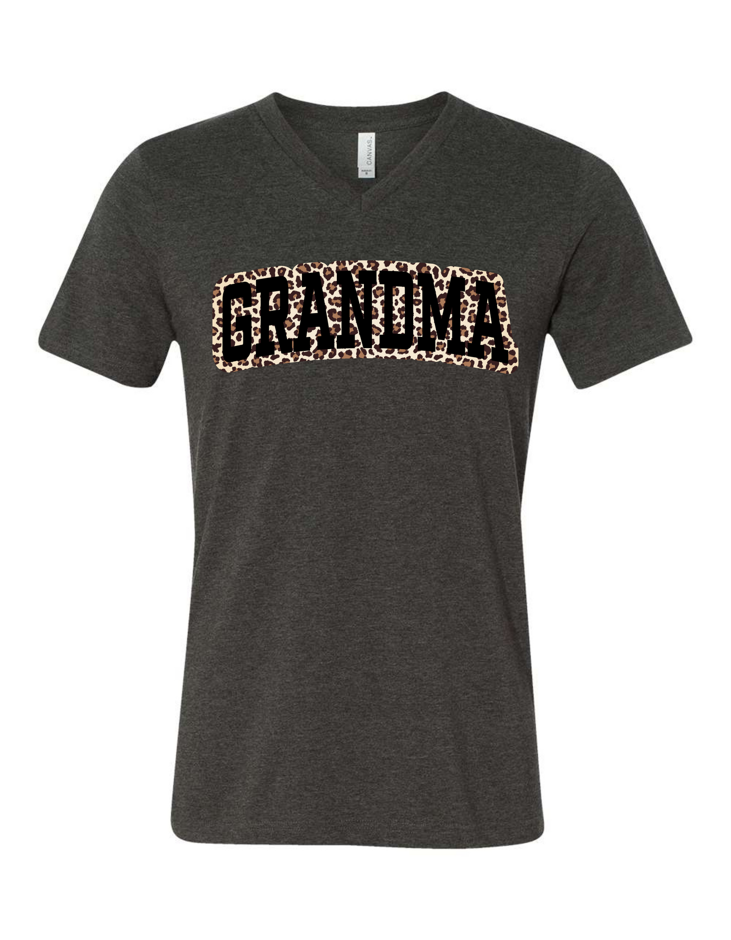 Grandma Cheetah V-Neck Tee