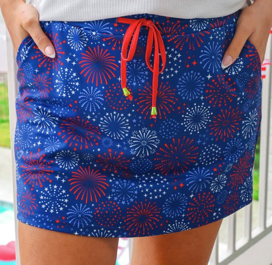 Fireworks Skort
