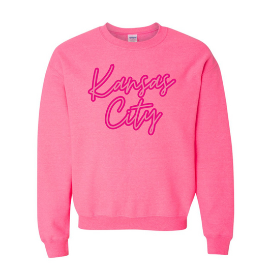 Kansas City Safety Pink Sweatshirt