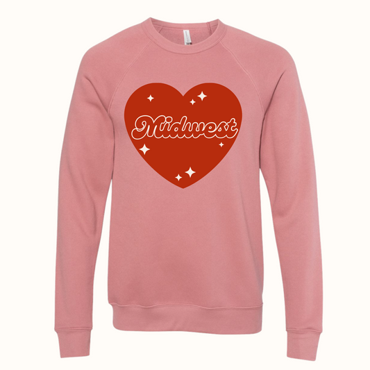 Midwest Mauve Sweatshirt