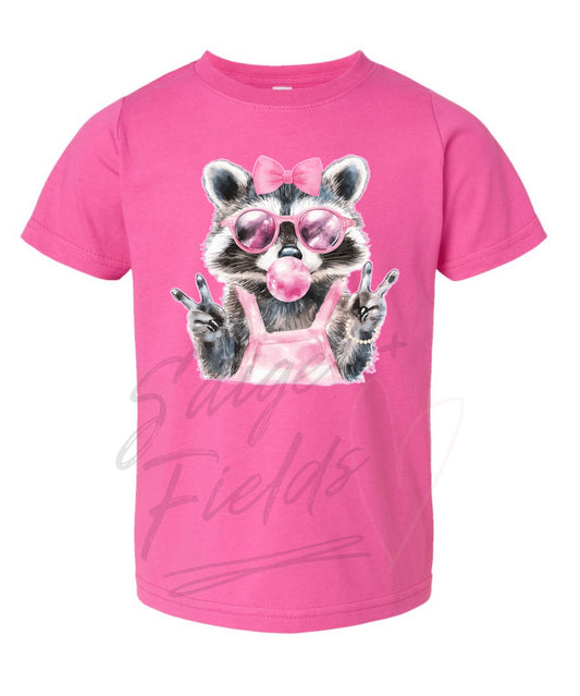 Bubble Gum Raccoon