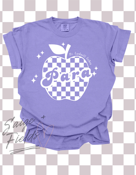 Checkered Apple