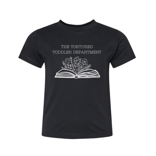 Tortured Toddler Black Tee