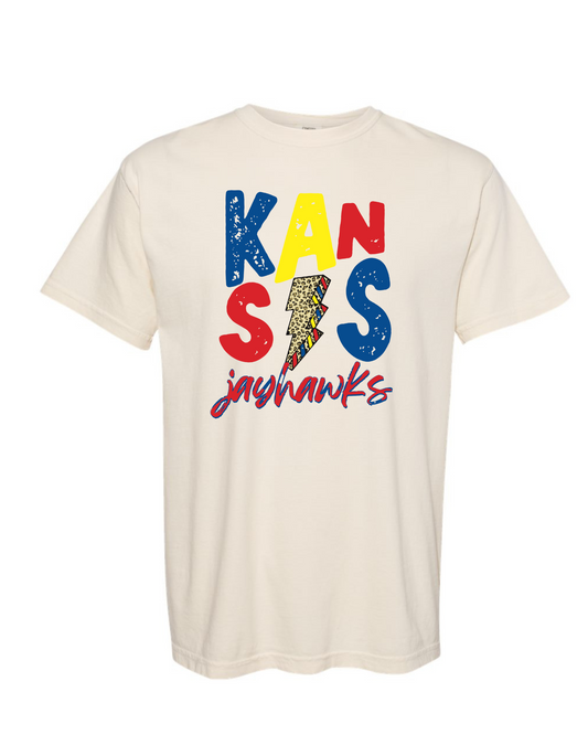 Kansas Leopard Tee