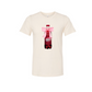 Pink Bow Dr Pepper Natural Heather Tee
