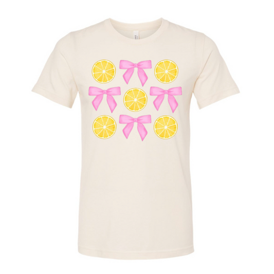 Lemon bows Tee