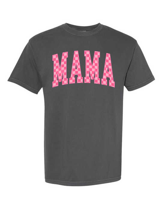 MAMA Checkered Tee